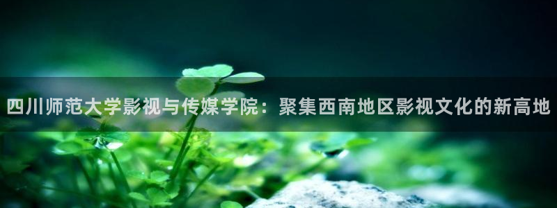 極速影院最新電影高清免費觀看：四川師范大學(xué)影視與傳媒學(xué)院：聚集西南地區(qū)影視文化的新高地